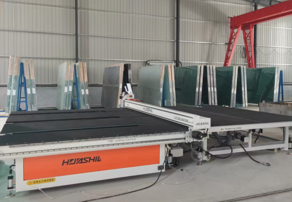 glass cutting line